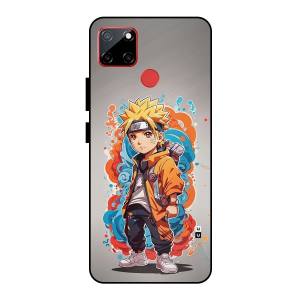 Cool Naruto Uzumaki Metal Back Case for Realme C12