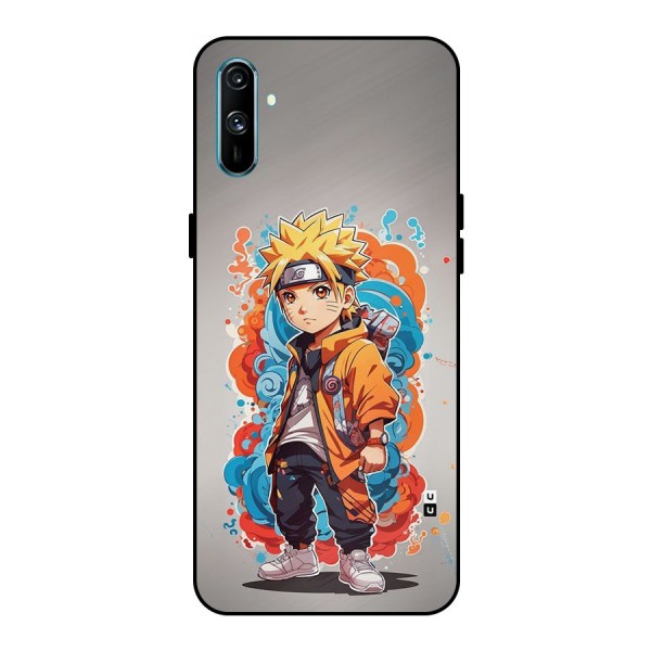 Cool Naruto Uzumaki Metal Back Case for Realme C3