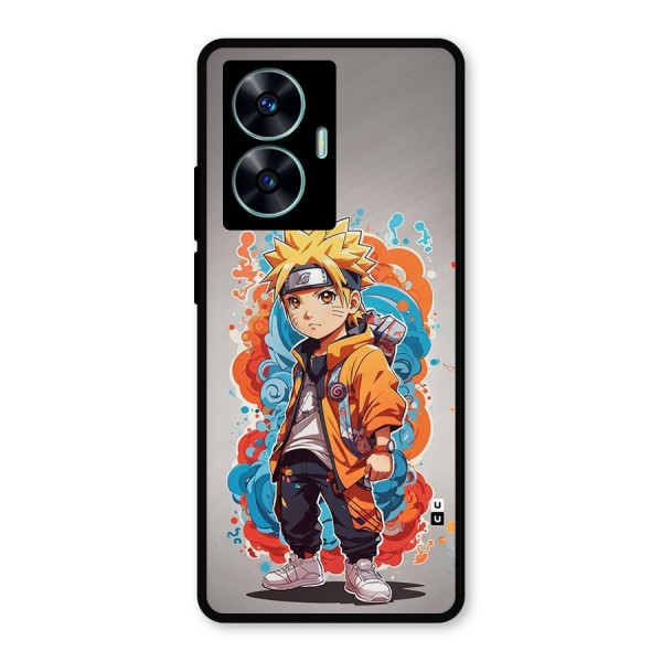 Cool Naruto Uzumaki Metal Back Case for Realme C55