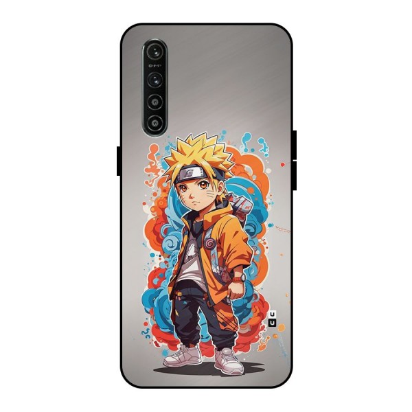 Cool Naruto Uzumaki Metal Back Case for Realme XT