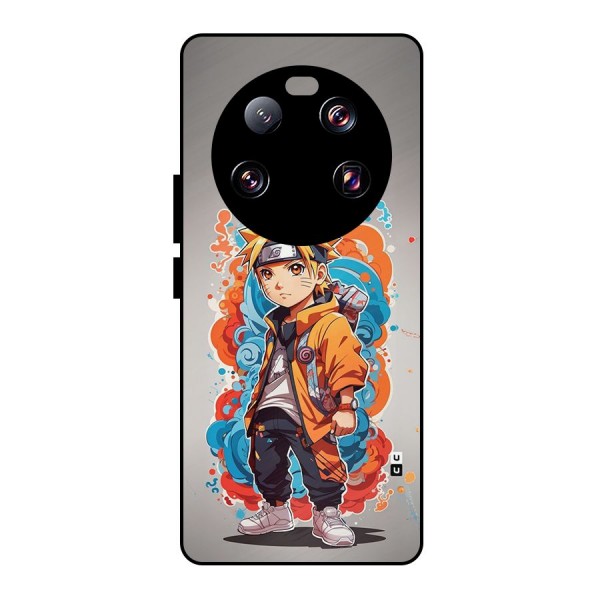 Cool Naruto Uzumaki Metal Back Case for Xiaomi 13 Ultra