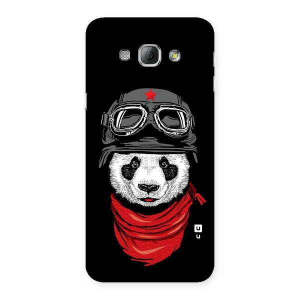 Cool Panda Soldier Art Back Case for Galaxy A8