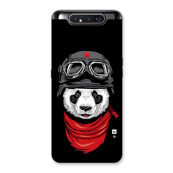 Cool Panda Soldier Art Back Case for Galaxy A80