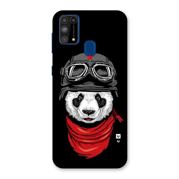 Cool Panda Soldier Art Back Case for Galaxy F41