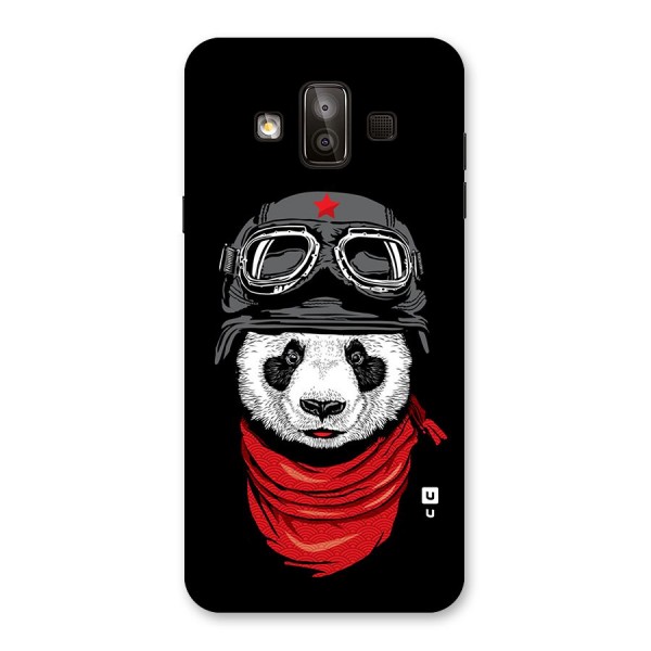 Cool Panda Soldier Art Back Case for Galaxy J7 Duo