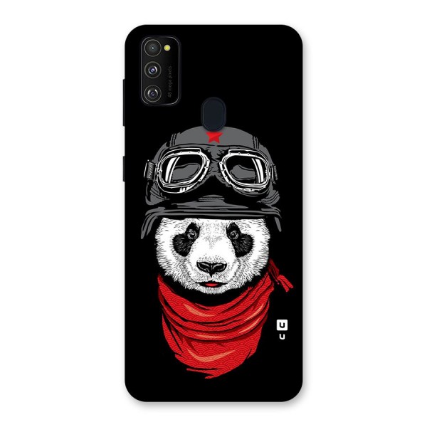 Cool Panda Soldier Art Back Case for Galaxy M30s