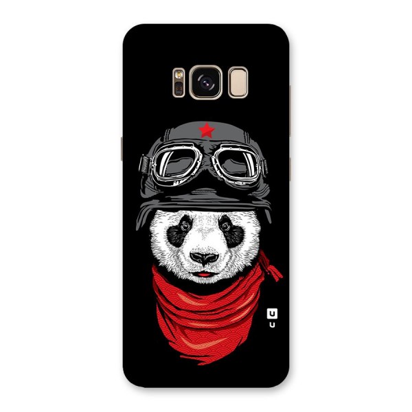 Cool Panda Soldier Art Back Case for Galaxy S8