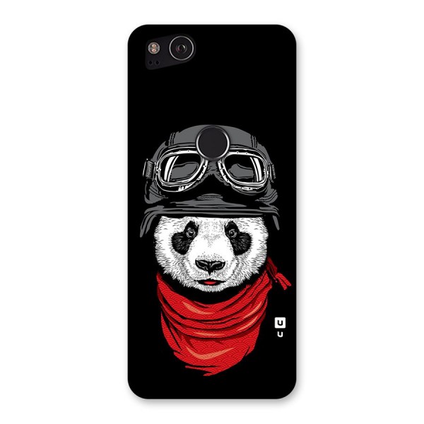 Cool Panda Soldier Art Back Case for Google Pixel 2