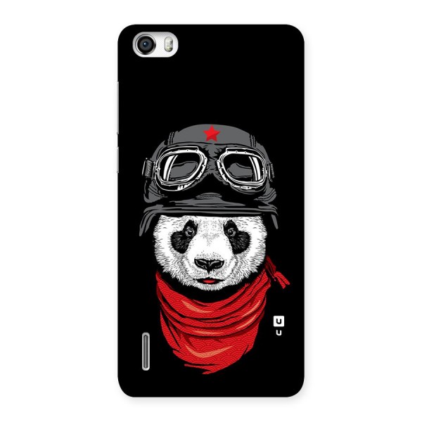 Cool Panda Soldier Art Back Case for Honor 6