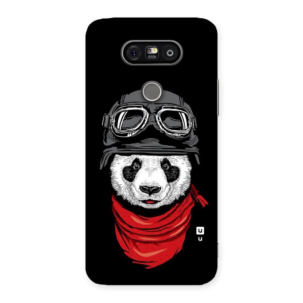 Cool Panda Soldier Art Back Case for LG G5