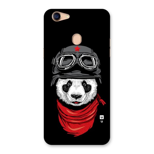 Cool Panda Soldier Art Back Case for Oppo F5