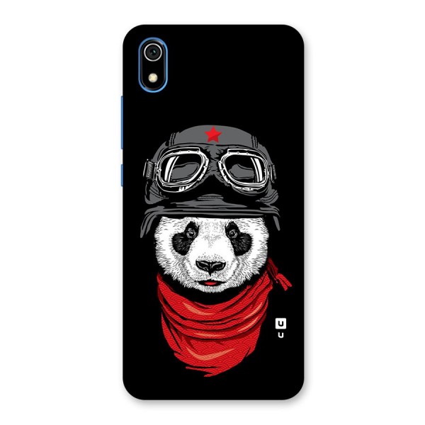 Cool Panda Soldier Art Back Case for Redmi 7A