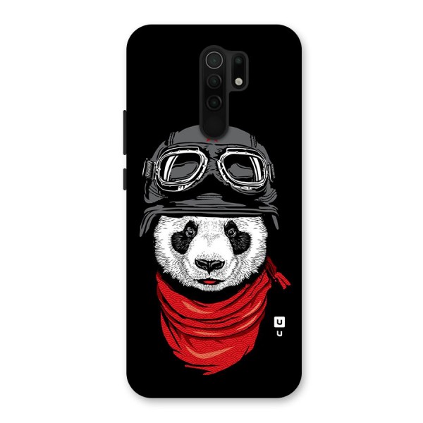 Cool Panda Soldier Art Back Case for Redmi 9 Prime