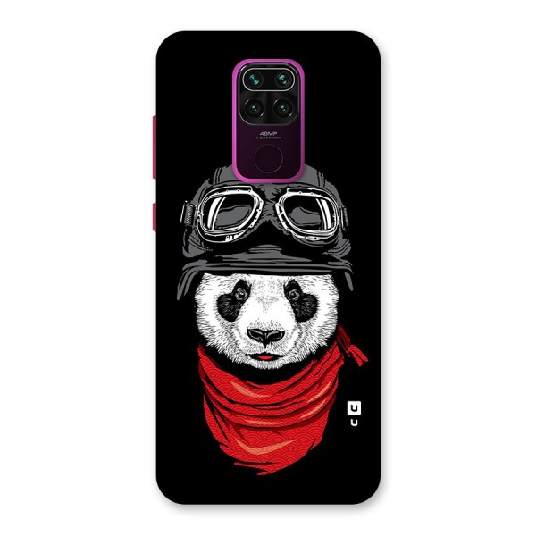 Cool Panda Soldier Art Back Case for Redmi Note 9