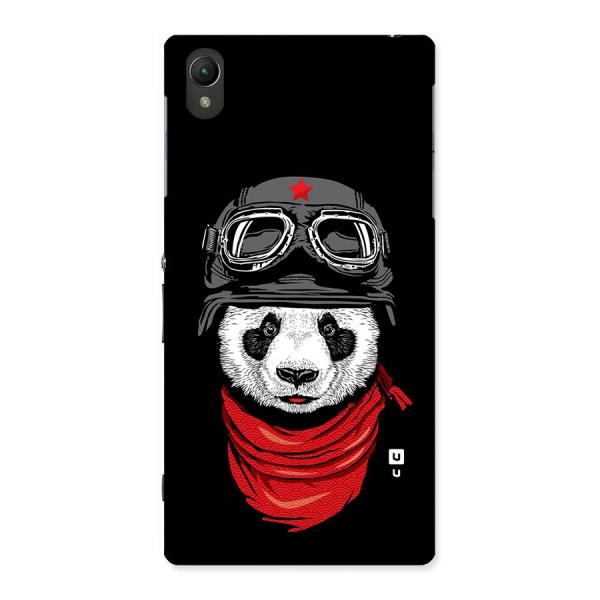 Cool Panda Soldier Art Back Case for Sony Xperia Z1