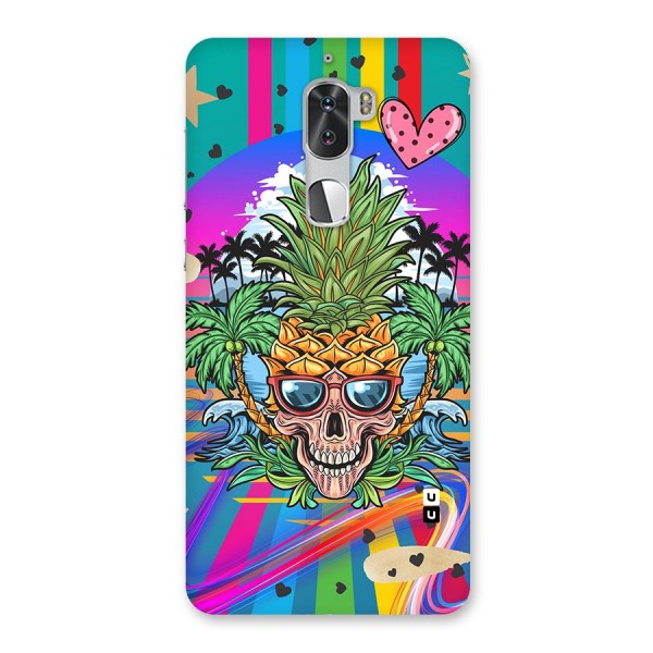 Cool Pineapple Skull Back Case for Coolpad Cool 1