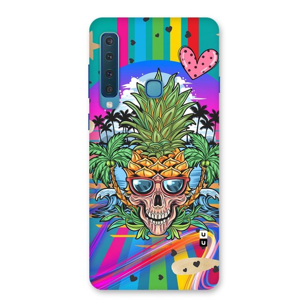 Cool Pineapple Skull Back Case for Galaxy A9 (2018)