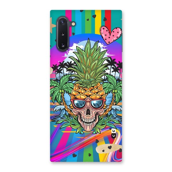 Cool Pineapple Skull Back Case for Galaxy Note 10