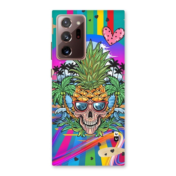 Cool Pineapple Skull Back Case for Galaxy Note 20 Ultra