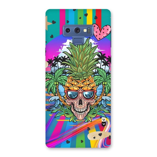 Cool Pineapple Skull Back Case for Galaxy Note 9