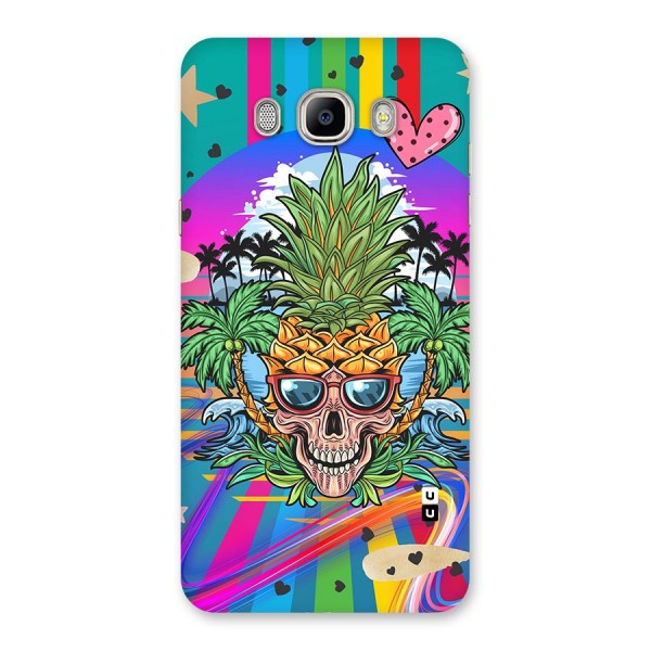 Cool Pineapple Skull Back Case for Galaxy On8