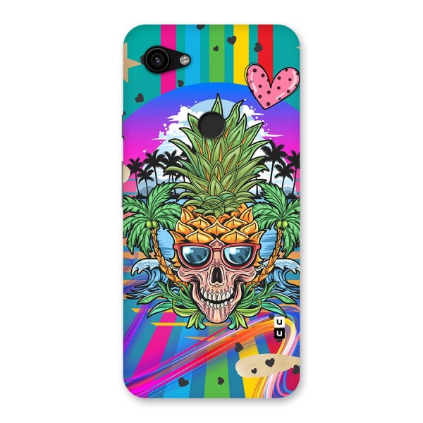 Cool Pineapple Skull Back Case for Google Pixel 3a XL