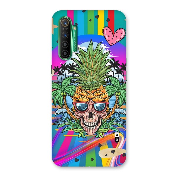 Cool Pineapple Skull Back Case for Realme X2