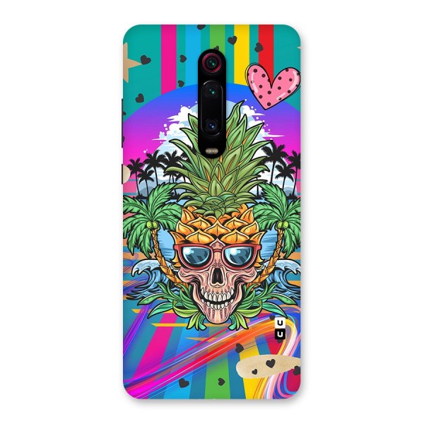 Cool Pineapple Skull Back Case for Redmi K20