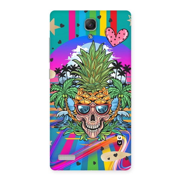 Cool Pineapple Skull Back Case for Redmi Note