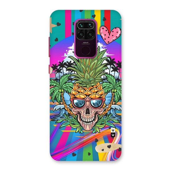 Cool Pineapple Skull Back Case for Redmi Note 9