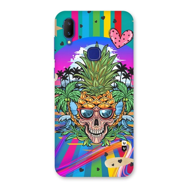 Cool Pineapple Skull Back Case for Vivo V11