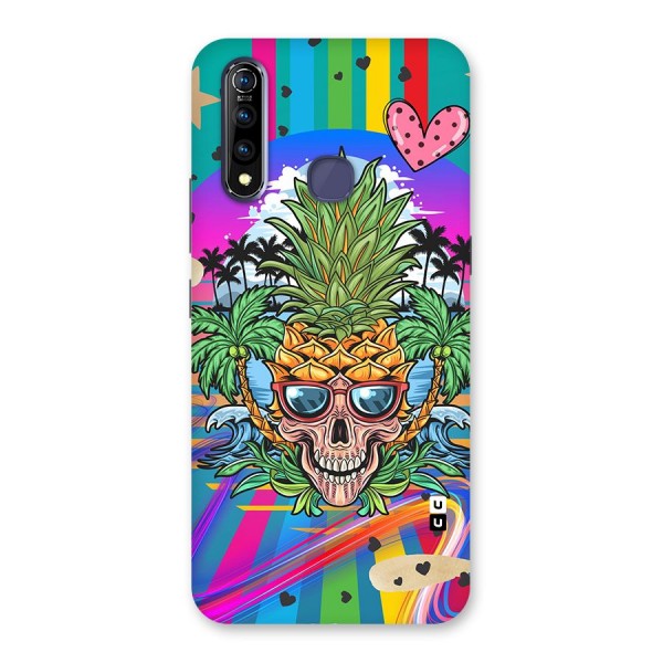 Cool Pineapple Skull Back Case for Vivo Z1 Pro