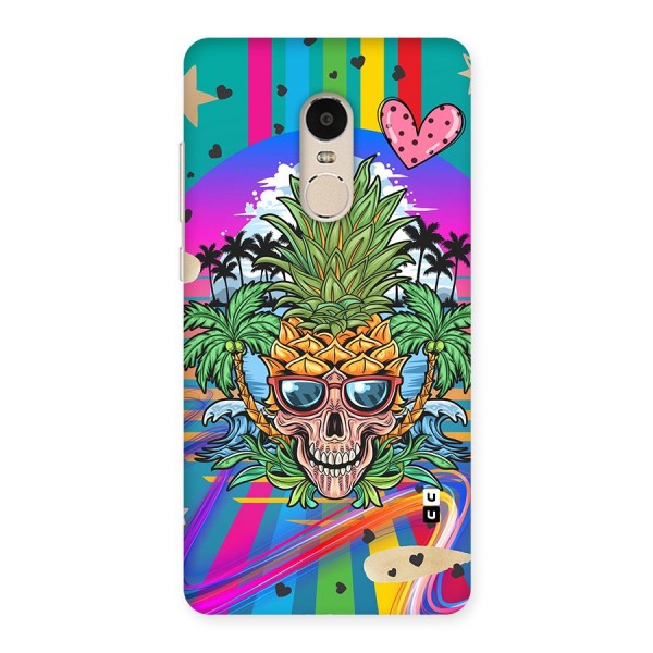 Cool Pineapple Skull Back Case for Xiaomi Redmi Note 4