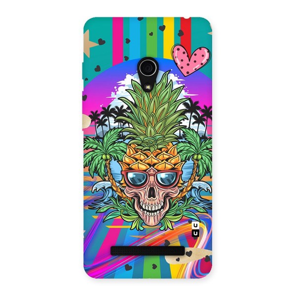 Cool Pineapple Skull Back Case for Zenfone 5