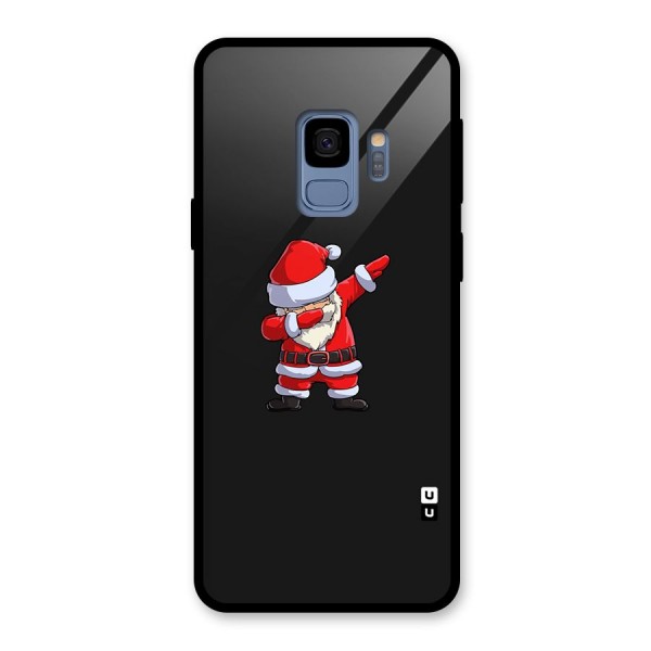 Cool Santa Dab Glass Back Case for Galaxy S9