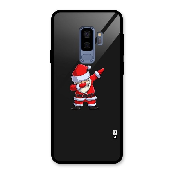 Cool Santa Dab Glass Back Case for Galaxy S9 Plus