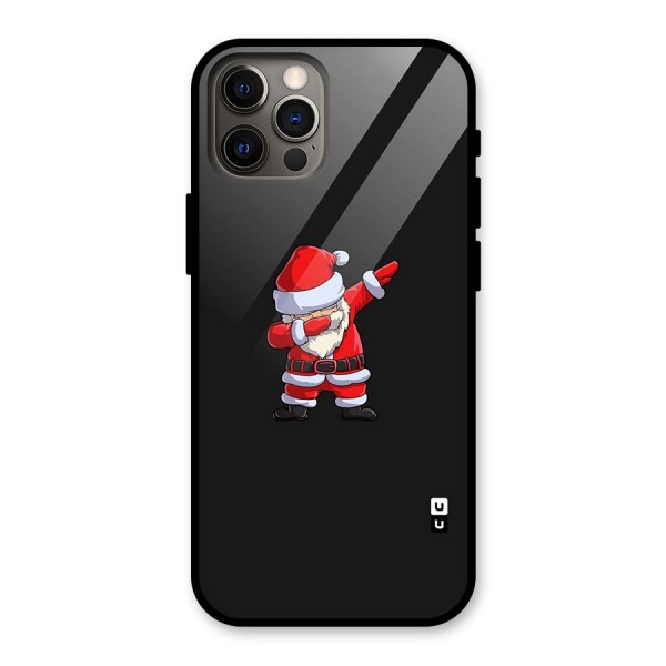 Cool Santa Dab Glass Back Case for iPhone 12 Pro