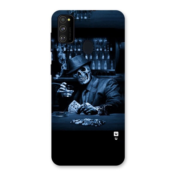 Cool Skull Cards Back Case for Galaxy M30s