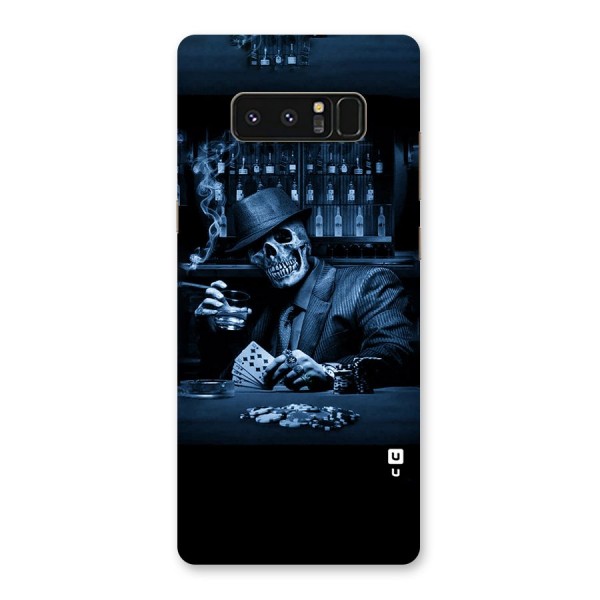 Cool Skull Cards Back Case for Galaxy Note 8