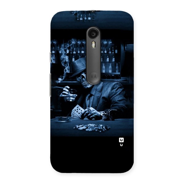 Cool Skull Cards Back Case for Moto G3