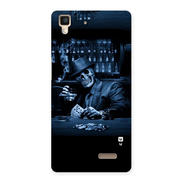 Cool Skull Cards Back Case for Oppo R7