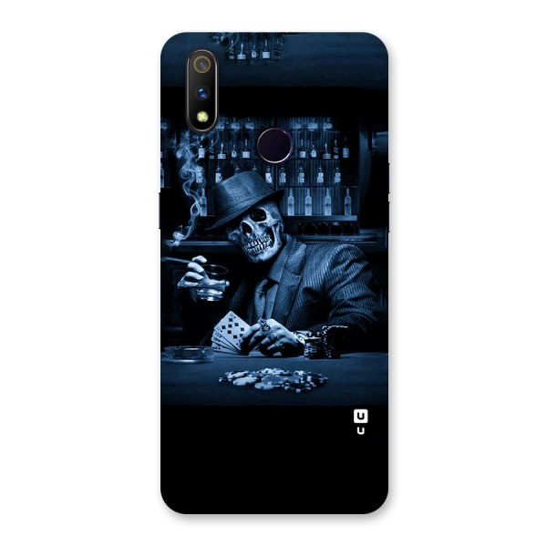 Cool Skull Cards Back Case for Realme 3 Pro