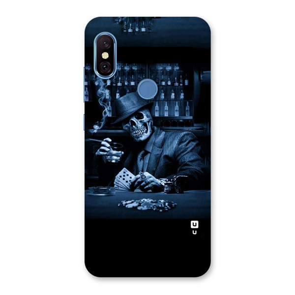 Cool Skull Cards Back Case for Redmi Note 6 Pro