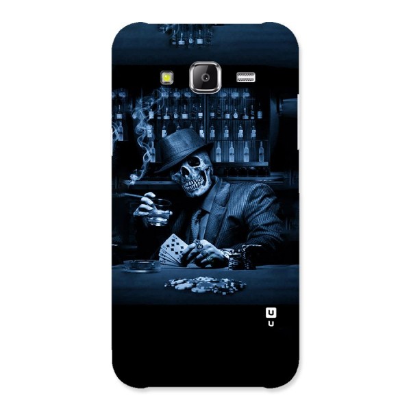 Cool Skull Cards Back Case for Samsung Galaxy J5