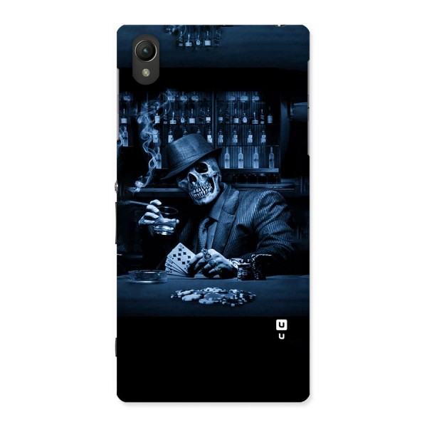 Cool Skull Cards Back Case for Sony Xperia Z1