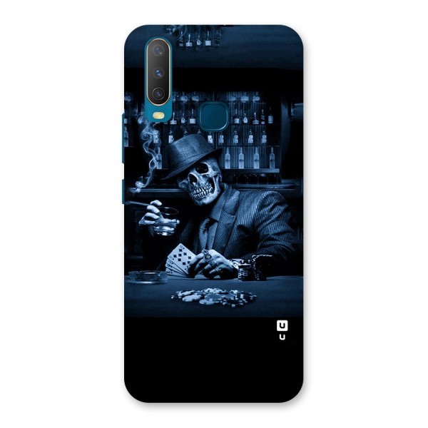 Cool Skull Cards Back Case for Vivo Y12