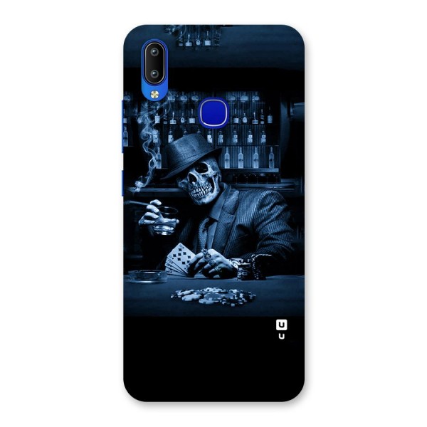 Cool Skull Cards Back Case for Vivo Y91