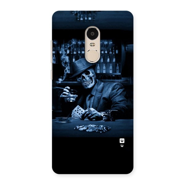 Cool Skull Cards Back Case for Xiaomi Redmi Note 4