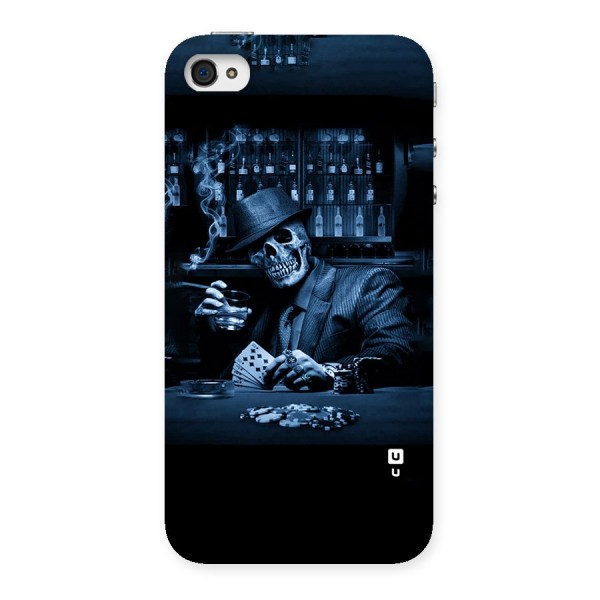 Cool Skull Cards Back Case for iPhone 4 4s