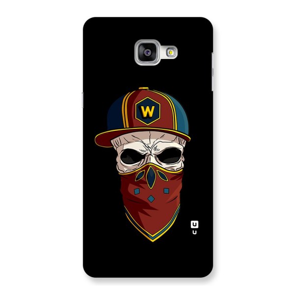 Cool Skull Mask Cap Back Case for Galaxy A9